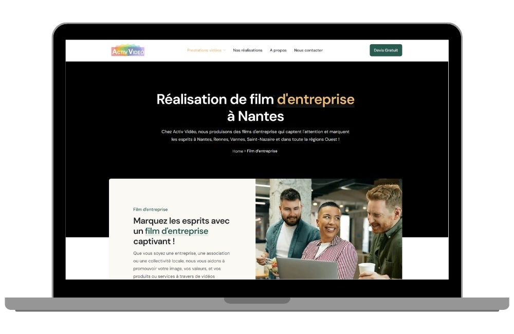 Réalisation film d'entreprise à Nantes