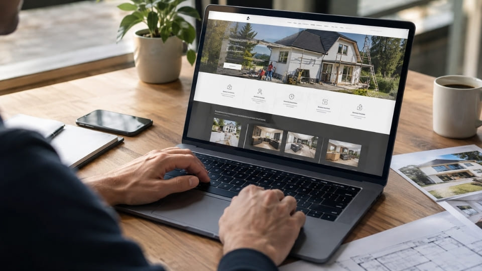site internet efficace pour un courtier en travaux