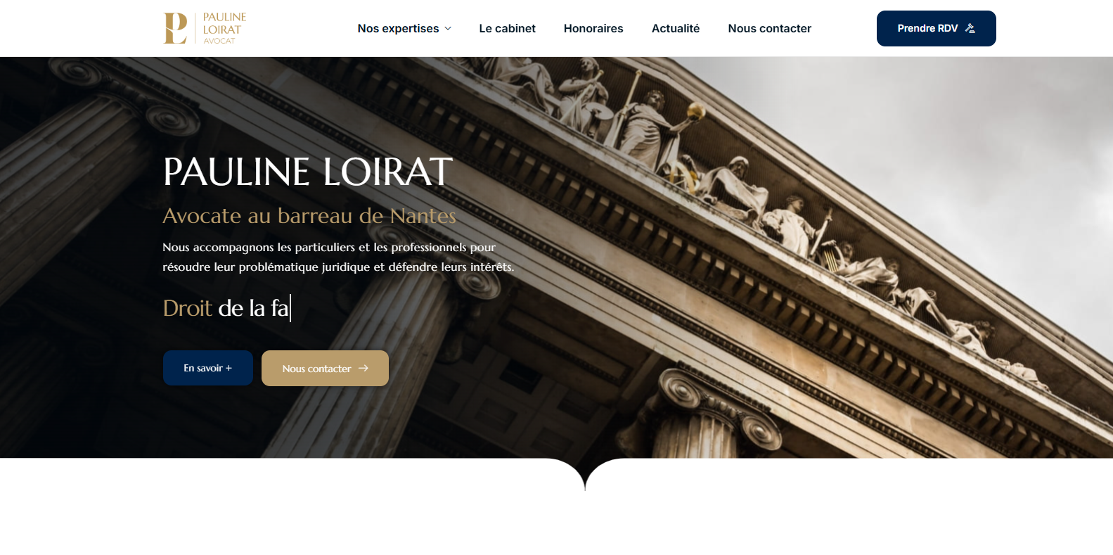 Site internet pour avocat